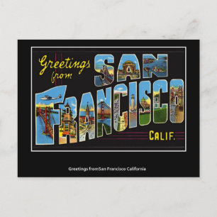 San Francisco Vintage Postcard