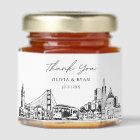 San Francisco Wedding Favour Thank You Honey Favou