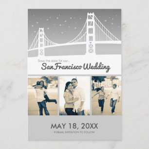 San Francisco Wedding Save-the-date Save The Date