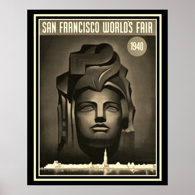 San Francisco World's Fair 1940 Print -16 x 20 (Front)