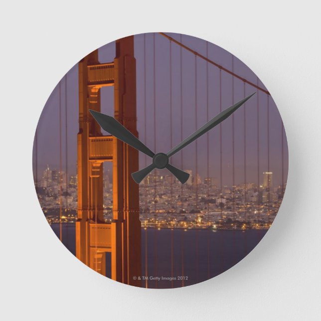 San Franciscos North Tower Round Clock (Front)