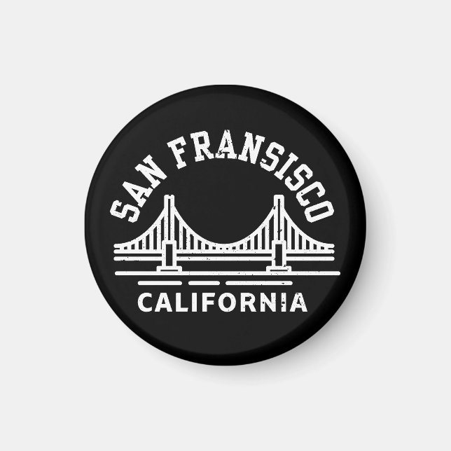 San Fransisco California Magnet (Front)