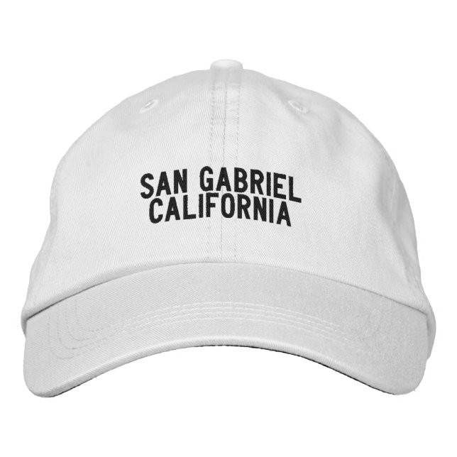 San Gabriel California Hat (Front)