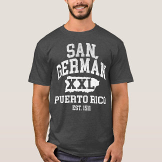 San German Puerto Rico XXL Athletic design 1 T-Shirt