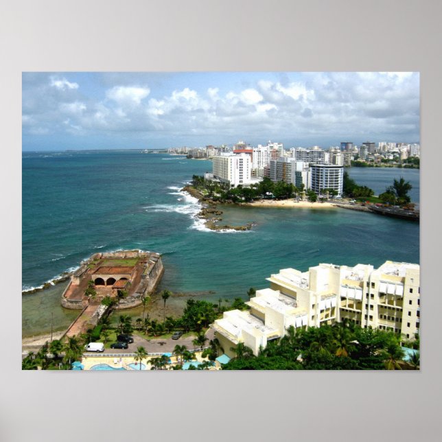 San Geronimo and Condado, Puerto Rico Poster (Front)