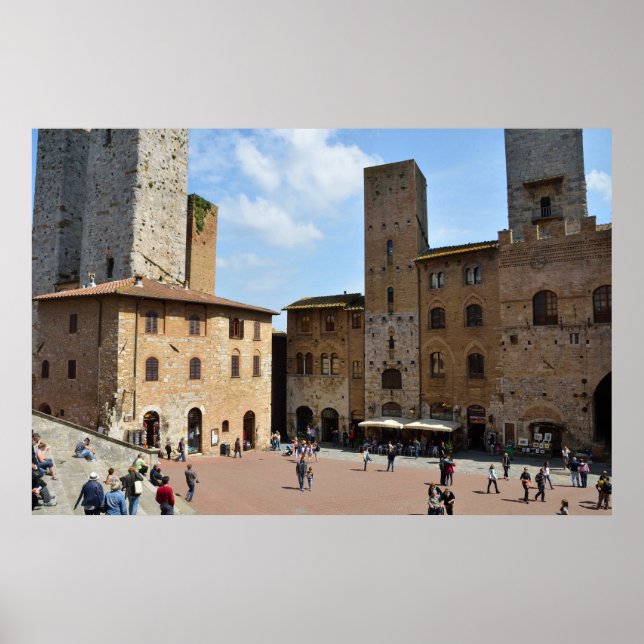 San Gimignano, Italy Poster (Front)