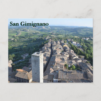 San Gimignano postcard
