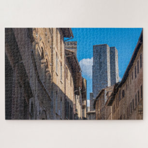 San Gimignano towers, Tuscany, Italy Jigsaw Puzzle