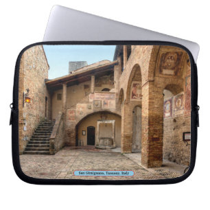 San Gimignano, Tuscany, Italy Laptop Sleeve