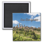 San Gimignano Tuscany Italy Panorama Souvenir