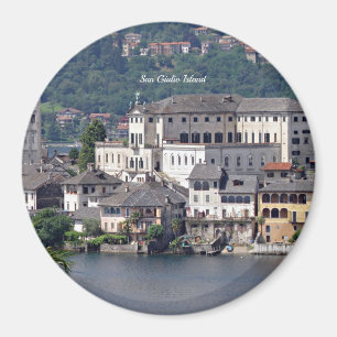 San Giulio Island (Isola San Giulio) Magnet