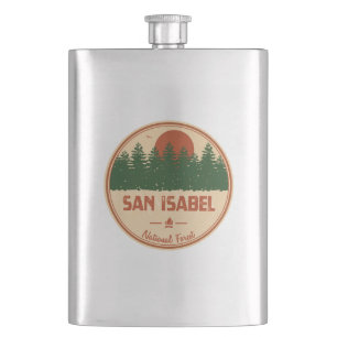 San Isabel National Forest Hip Flask