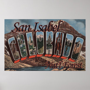 San Isabel Nat'l Forest, Colorado Poster