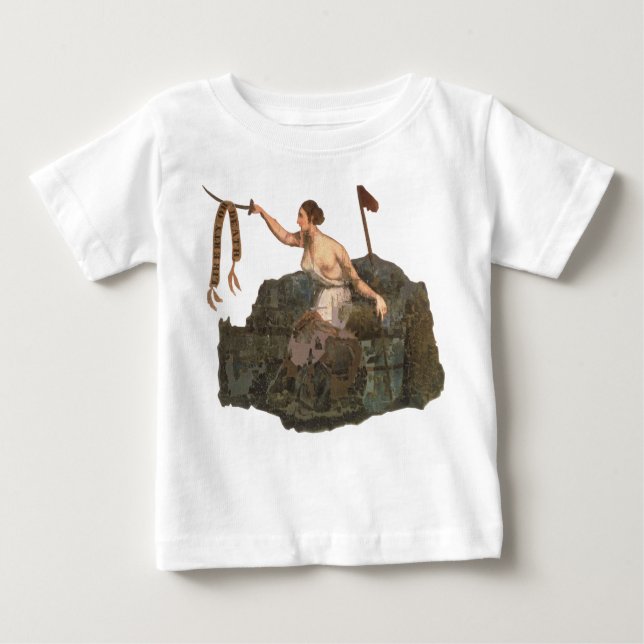 San Jacinto Flag, Will Bratton for Legislature Baby T-Shirt (Front)