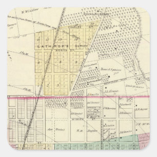San Jose 2nd ward Square Sticker