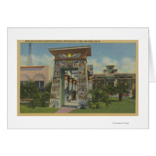 San Jose, CA - Replica of Egyptian Shrine