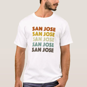 San Jose California American Ca Usa Hometown Resid T-Shirt