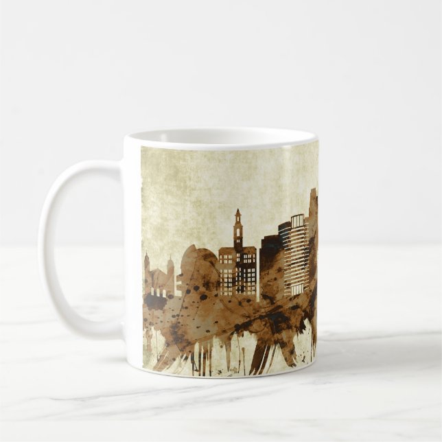 San Jose California Cityscape Coffee Mug (Left)