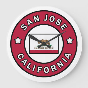 San Jose California Large Clock