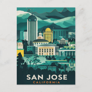 San Jose, California, Postcard