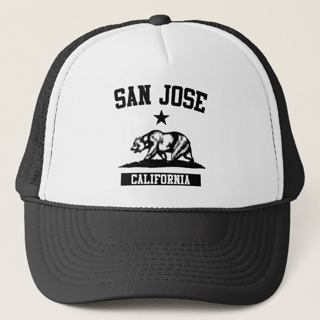 San Jose California Trucker Hat (Front)