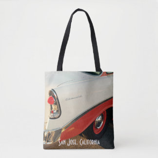 San Jose Classic Car Tote Bag