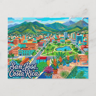 San José, Costa Rica Postcard
