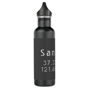 San Jose Latitude Longitude  710 Ml Water Bottle