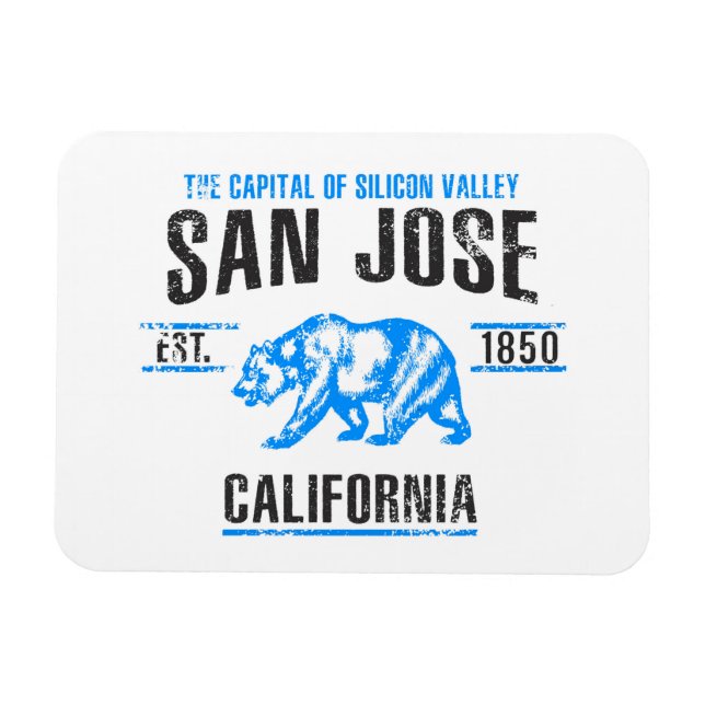 San Jose Magnet (Horizontal)