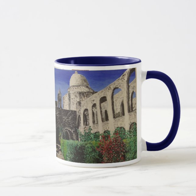 San Jose Mission Painting Mug (Right)