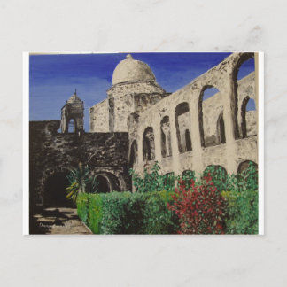 San Jose Mission Painting Postcard
