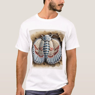 San Jose scale insect 310824IREF251 - Watercolor T-Shirt