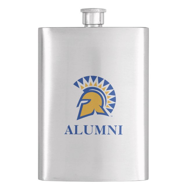 San Jose State Spartans Alumni Hip Flask (Front)