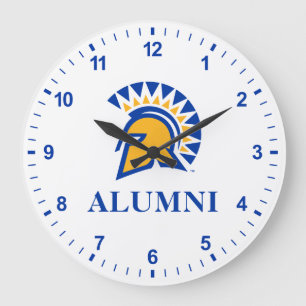 San Jose State Spartans Alumni Large Clock