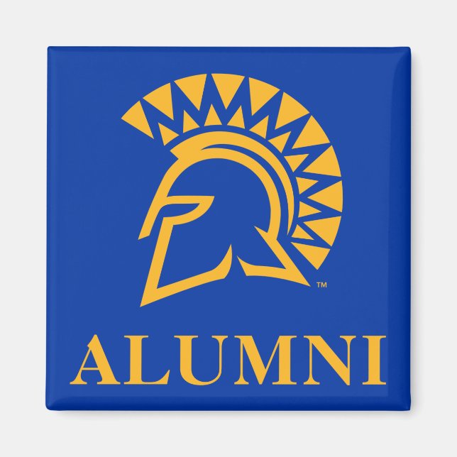 San Jose State Spartans Alumni Magnet (Front)