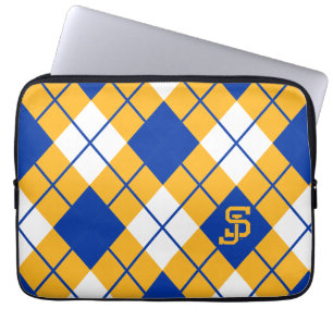 San Jose State Spartans argyle Laptop Sleeve