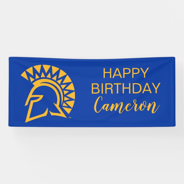San Jose State Spartans Banner (Horizontal)