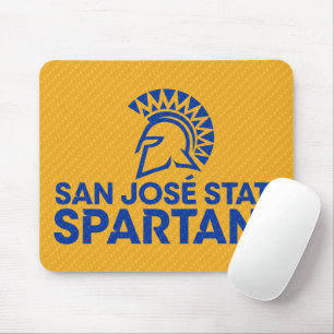 San Jose State Spartans Carbon Fibre Pattern Mouse Pad