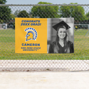 San Jose State Spartans   Congrats Grad Banner