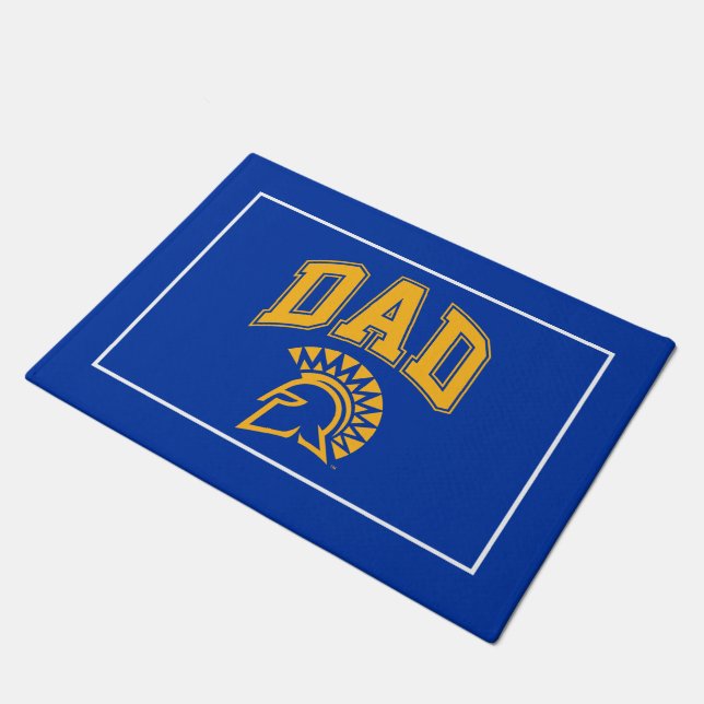 San Jose State Spartans Dad Doormat (Angled)