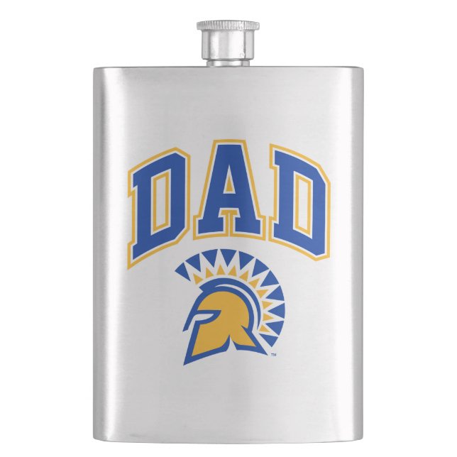San Jose State Spartans Dad Hip Flask (Front)