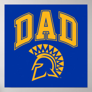 San Jose State Spartans Dad Poster