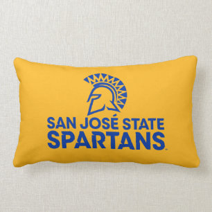 San Jose State Spartans Logo Wordmark Lumbar Cushion