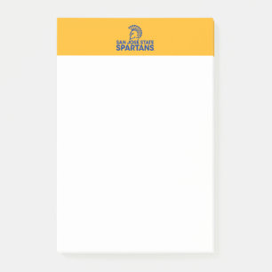 San Jose State Spartans Logo Wordmark Post-it Notes