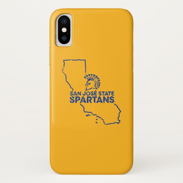 San Jose State Spartans Love Case-Mate iPhone Case (Back)