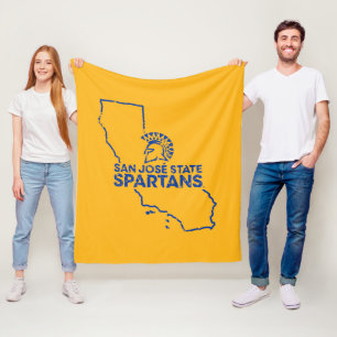 San Jose State Spartans Love Fleece Blanket