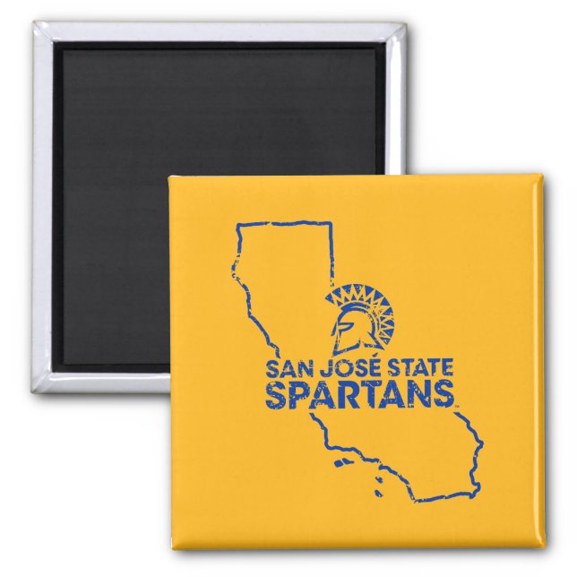 San Jose State Spartans Love Magnet (Front)