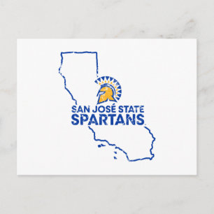 San Jose State Spartans Love Postcard