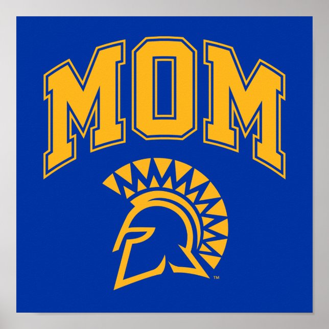 San Jose State Spartans Mom Poster (Front)