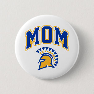 San Jose State Spartans Mum 6 Cm Round Badge